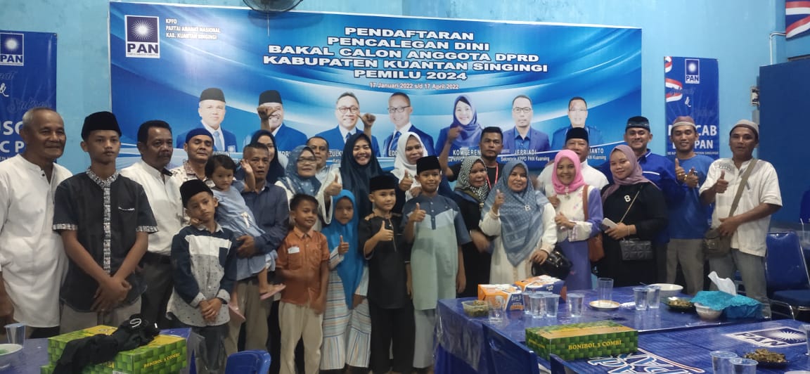 DPC PAN Kuansing Buka Puasa Bersama dan Santuni Anak Yatim